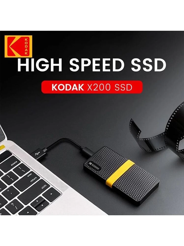 Kodak Portable SSD 1TB/2TB Type-C USB3.1 External PSSD 256GB/512GB