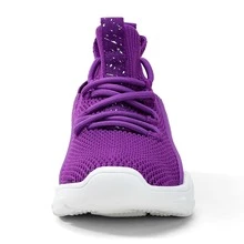 Boys Girls Sneakers Running Shoes Fashion Kids Tennis Sneakers Casual Athletic Walking Shoes for Big Little Kids - 紫色 - 查看 2