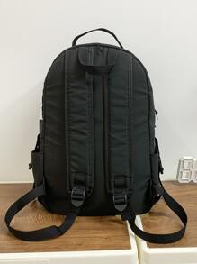 Balo du lịch sức chứa lớn cho các hoạt động ngoài trời, đa chức năng, nhẹ, thiết kế trung tính, nhiều ngăn thích hợp cho các chuyến công tác và chuyến đi ngắn Balo thường ngày để đi bộ đường dài Túi đi làm Túi đựng đồ dùng học tập sức chứa lớn Túi cắm trại mùa hè Túi đựng máy tính xách tay đi biển The Sporty Life Túi du lịch Balo đi bộ đường dài Túi cuối tuần Balo du lịch phải có Túi lớn - màu đen - Xem 3