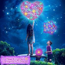 String Art Kit for Kids Ages 8-12, Make Light-Up Lanterns, Kids Arts and Crafts Ages 8-12, Gifts for 9+ Year Old Girls,Gift Set for Girls Teens Age 5-12 Gift Ideas - Nhiều màu - Xem 5