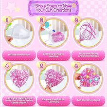 String Art Kit for Kids Ages 8-12, Make Light-Up Lanterns, Kids Arts and Crafts Ages 8-12, Gifts for 9+ Year Old Girls,Gift Set for Girls Teens Age 5-12 Gift Ideas - Nhiều màu - Xem 2