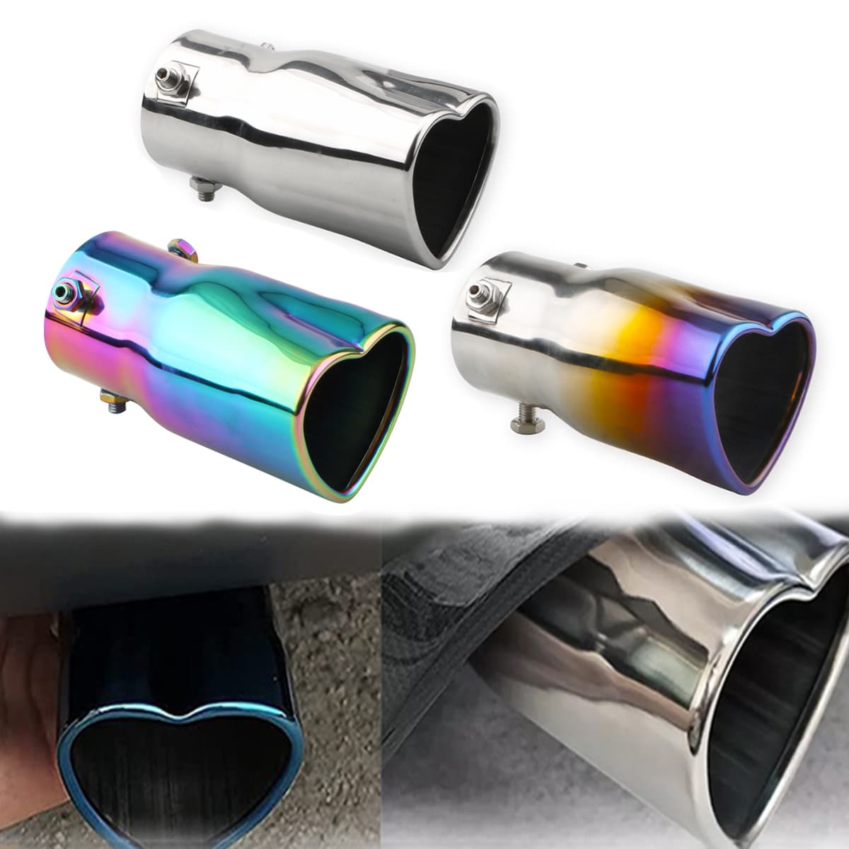 Heart Shaped Exhaust Pipenull