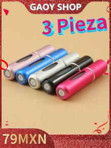 3piezas Mini atomizador de perfume Cápsula de viaje recargable 5ml-A - Rojo - Ver 2