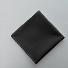 6pcs Set Premium Flat Weave Plain Square Napkins - Black - View 2