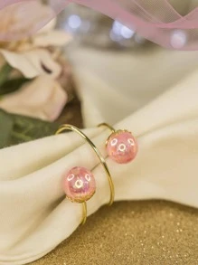 Rosa Flutacor com Dourado