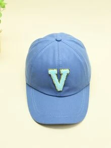 1pc Unisex Kids' Baseball Cap For Outdoors, Sun Protection, Fashionable And Personalized Sun Hat For Cycling - Blue - View 4