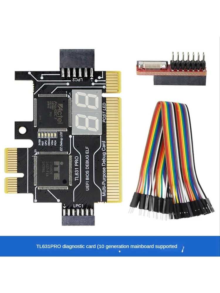 TL631 PRO Universal Laptop PCI Diagnose Card PC PCI-E Mini LPC