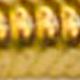 Circumferința arcului ABS auriu 38 mm