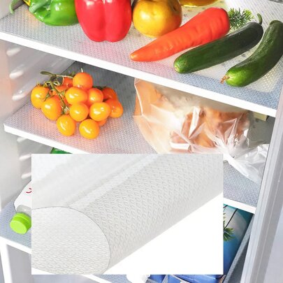 1/4/8 件装可清洗冰箱内衬垫，冰箱垫内衬防水防油，冰箱搁板内衬，冰柜玻璃搁板橱柜抽屉盖垫