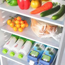 1/4/8 Stück waschbare Kühlschrankmatten, wasserdichte und ölfeste Kühlschrankmatten, Kühlschrankeinlagen für Regale, Abdeckungen für Gefrierschrank-Glasablagen, Schränke und Schubladen