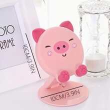 1 Miếng Hoạt hình Con lợn Giá đỡ điện thoại - Hồng - Xem 5