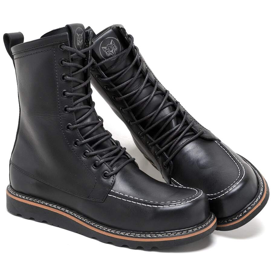 Ranclafe Men Boots - 黑色 - 查看 1