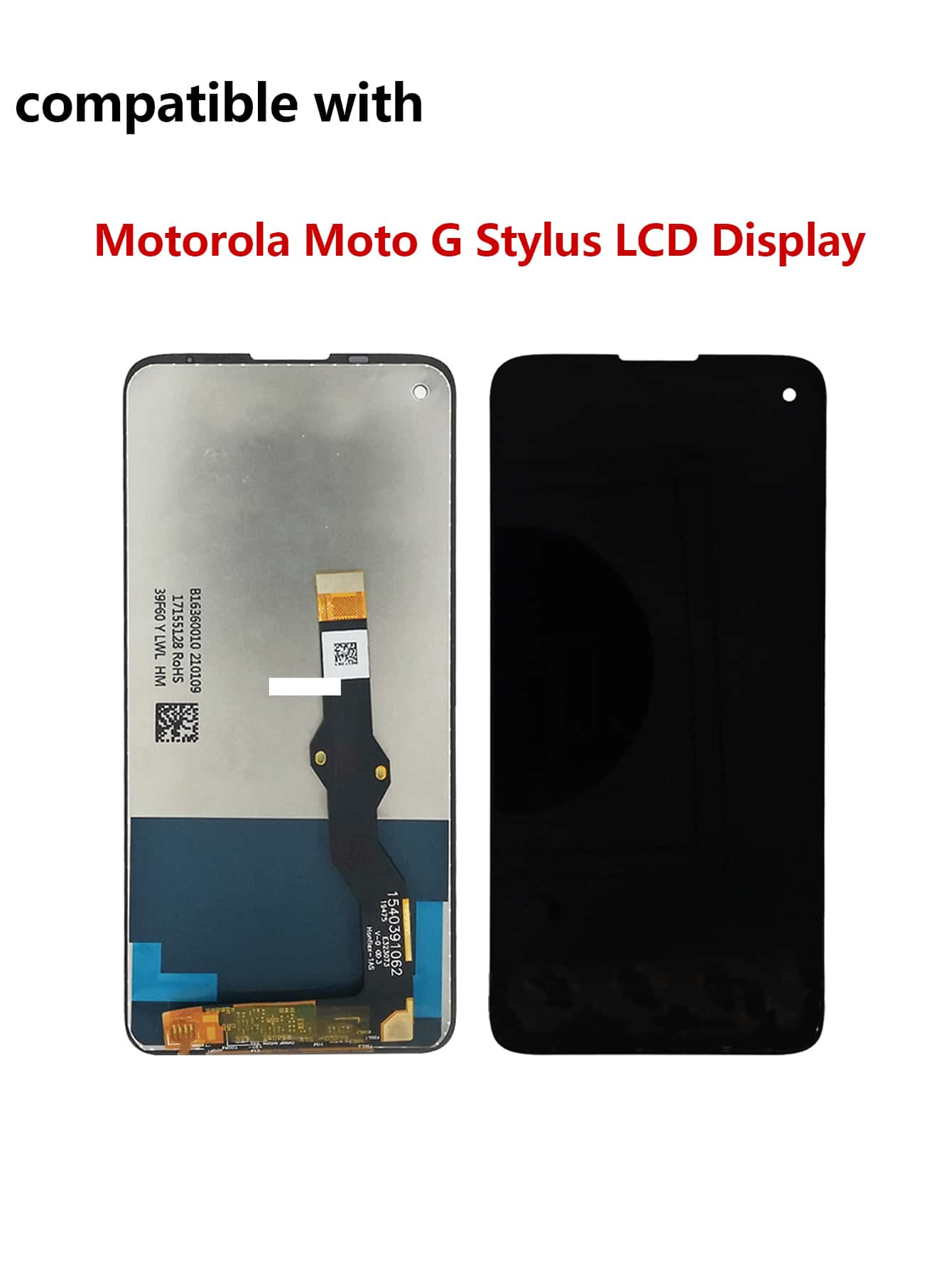 teléfono móvil pantalla lcd compatible con Motorola moto G - Negro - Ver 1