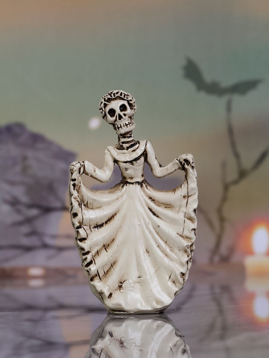 1入組骷髏造型家庭裝飾用品 - 彩色 - 查看 1