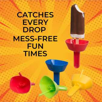 Sujetador de paleta de hielo con pajita, soporte portátil anti-fugas