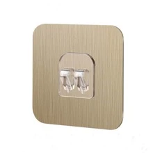 Self-Adhesive Damage-Free Hooks, Damage-Free Stickers For Various Shelves, Iron Rack, Hair Dryer Wall Mount, Bathroom Rack Claw Damage-Free Hooks, Heavy Duty Adhesive Pads No-Drill