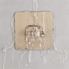 Self-Adhesive Damage-Free Hooks, Damage-Free Stickers For Various Shelves, Iron Rack, Hair Dryer Wall Mount, Bathroom Rack Claw Damage-Free Hooks, Heavy Duty Adhesive Pads No-Drill