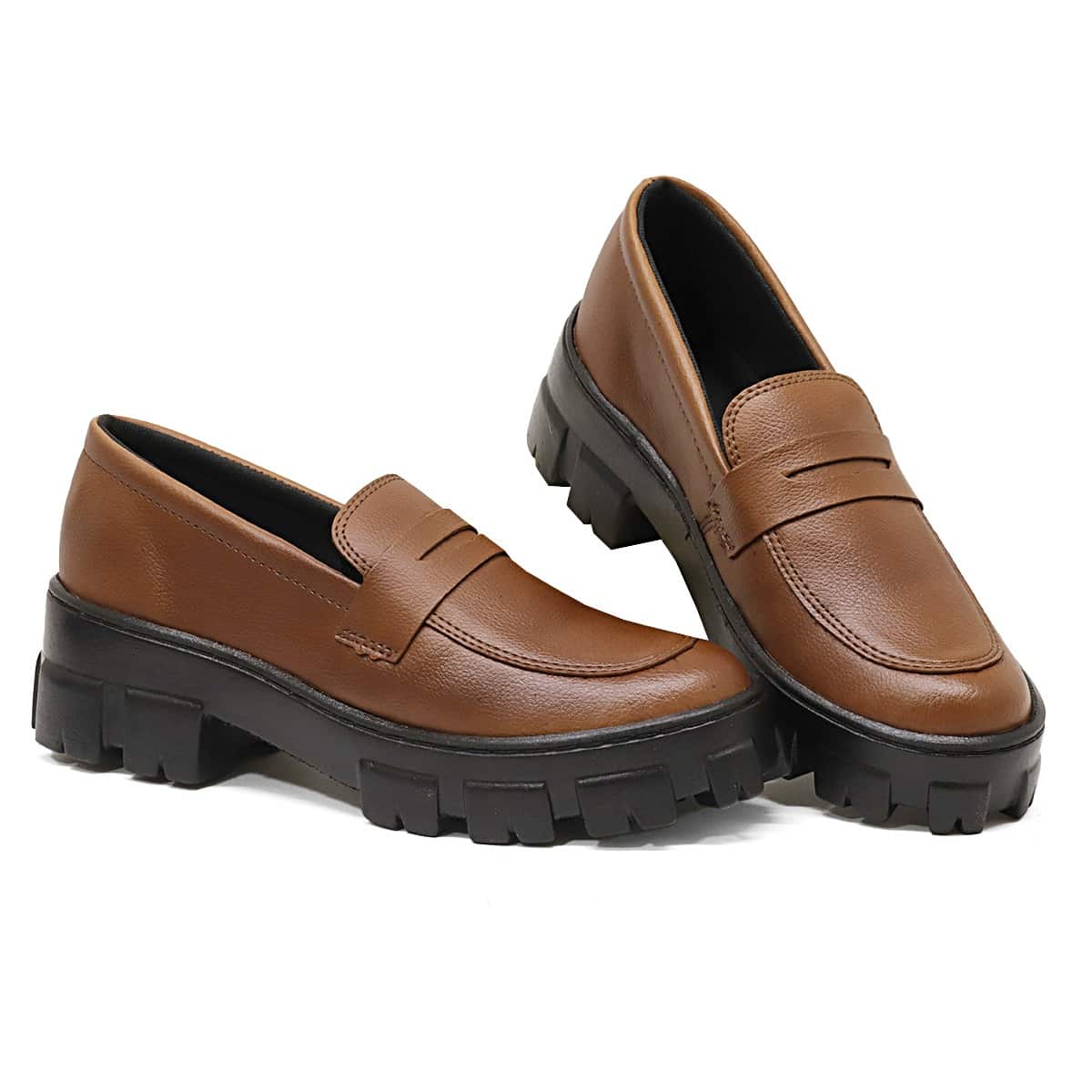 Women Casual Shoes - 鏽棕色 - 查看 1