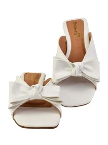 Women Flat Sandals - 白色 - 查看 4