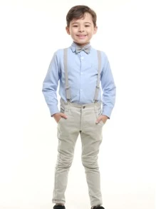 Teen Boys Costumes - 灰色 - 查看 2