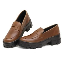 Women Casual Shoes - 鏽棕色 - 查看 2