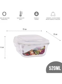 午餐盒学校用品，返校 - 無色 - 查看 3