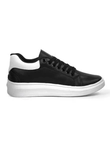 Men Sneakers - 黑色 - 查看 4