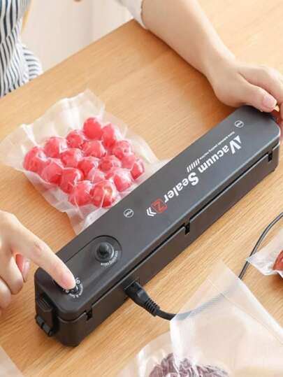 Máquina Seladora Embalagem A Vácuo Doméstica Alimentos