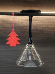 20入組5cm紅色聖誕樹形狀家居裝飾掛飾 - 紅色 - 查看 6