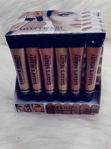 Kit 6 Unidades contorno sarah beauty liquido - Castanho - Visão 2