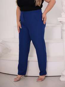 Women Pants - 藏蓝色 - 查看 5