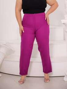 Women Pants - Màu Hoa hồng đỏ - Xem 5