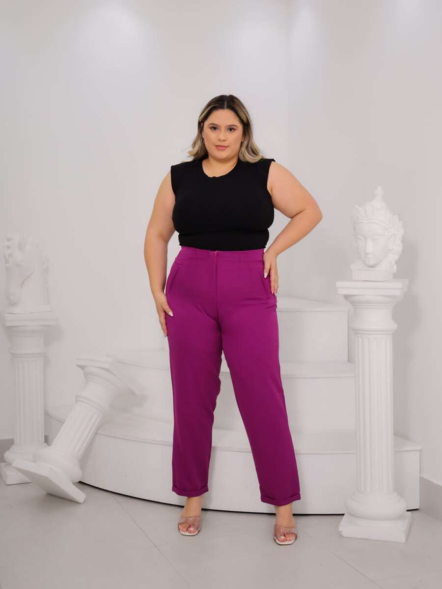 Women Pants - Màu Hoa hồng đỏ - Xem 1