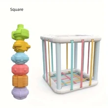 Rainbow Stacking Toy For Infant Fine Motor Skills And Grip Training Baby Early Educational ToySchool, Student,Stationery,School Supplies