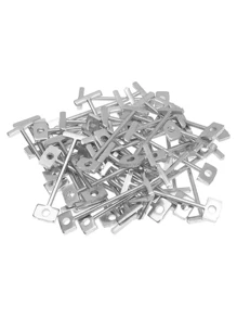 Repuesto Sistema Nivelador Azulejo Porcelanato Loseta 50pzs. Vmingo - Plateado - Ver 3