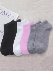 Women Crew Socks - Dark Grey - View 1
