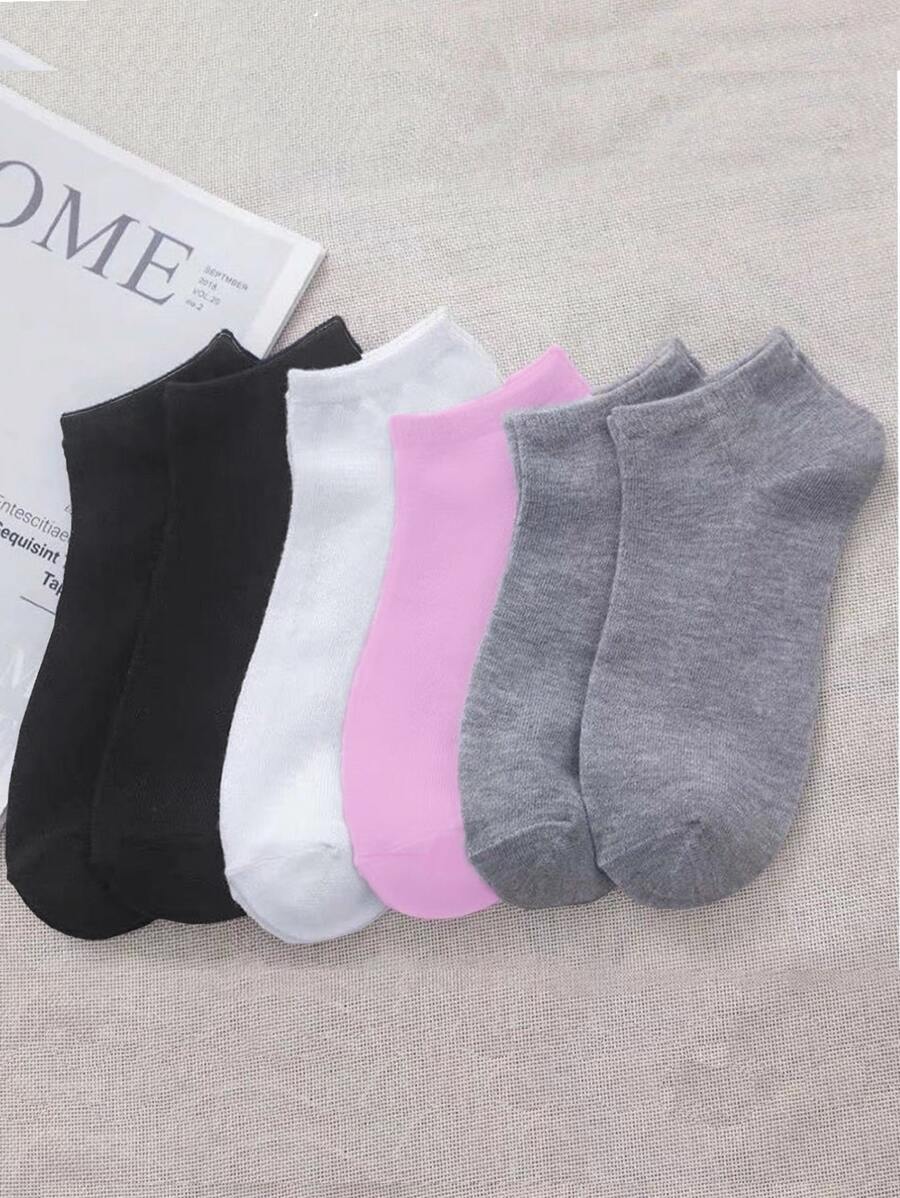 Women Crew Socks - Dark Grey - View 1