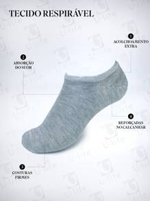 Women Crew Socks - Dark Grey - View 4