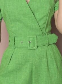 Women Jumpsuits - 綠色 - 查看 1