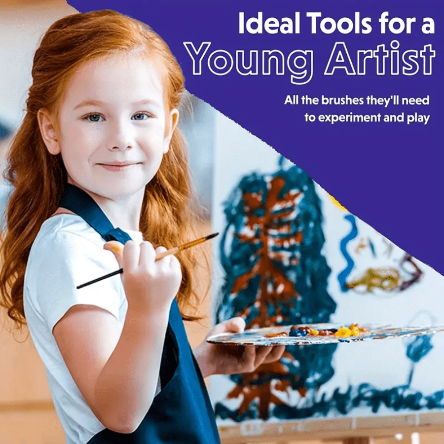 15pcs Fine Detail Paint Brush Set Miniature Paintbrushes For