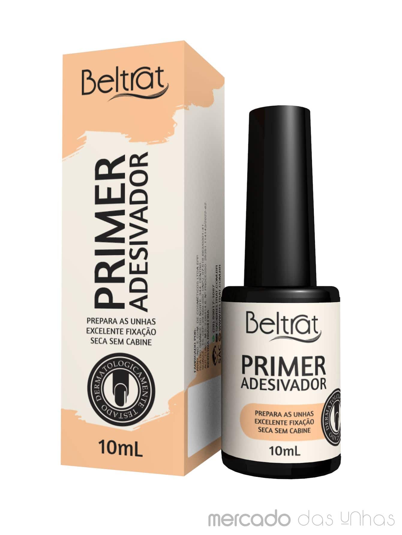 Primer Adesivador Beltrat 10ml Primer para unha de gel alongamento de unha - Transparente - Visão 1