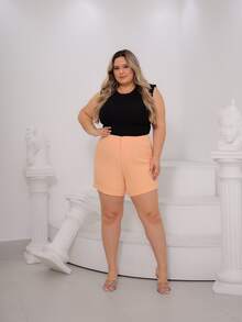 Women Shorts - Màu be - Xem 1