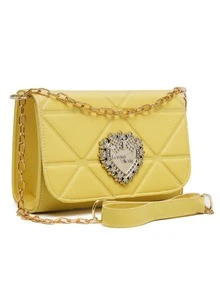 Women Shoulder Bags - 黃色 - 查看 2