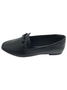 Monte Shoes Women Flats - 黑色 - 查看 4