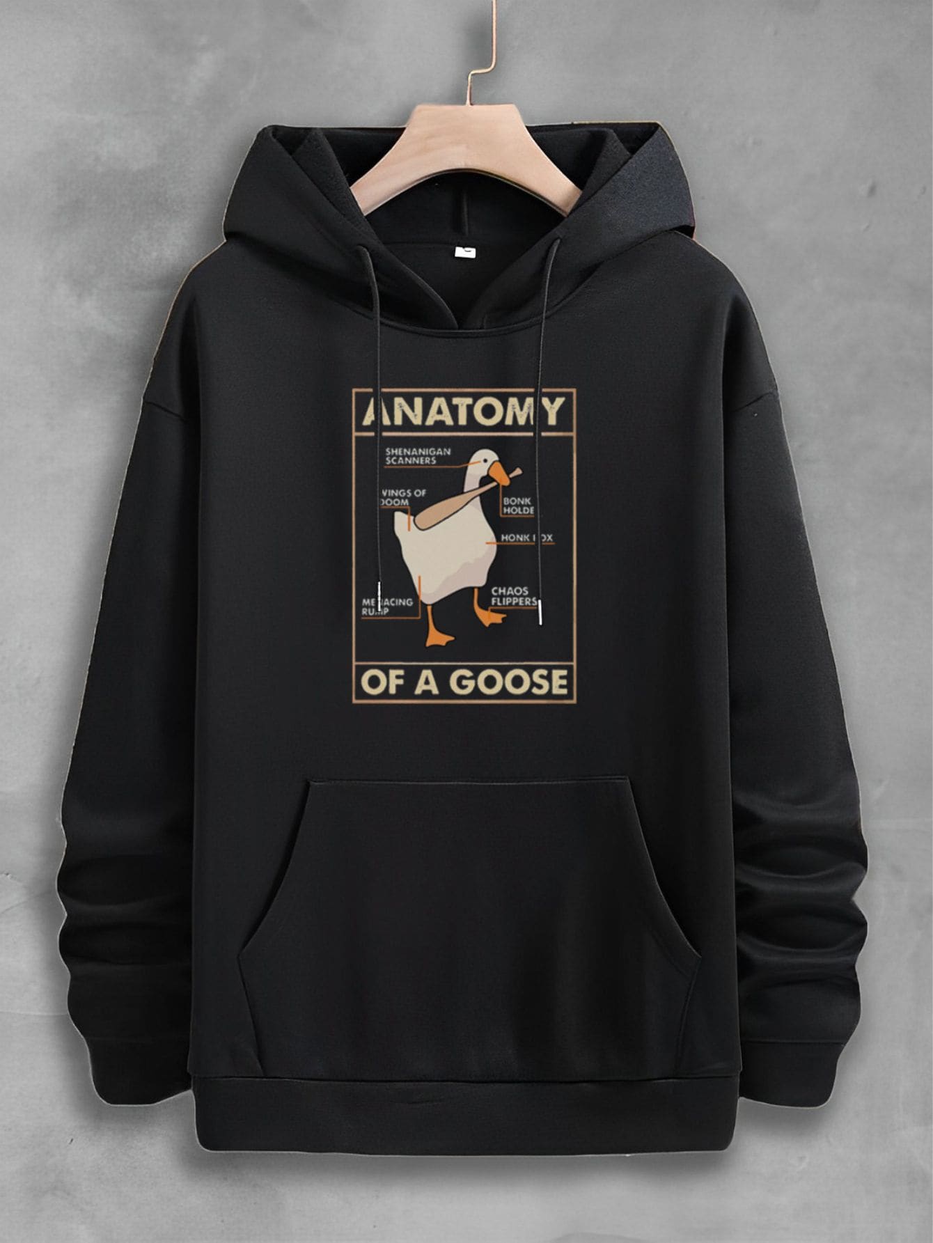 Men Sweatshirts - 黑色 - 查看 1