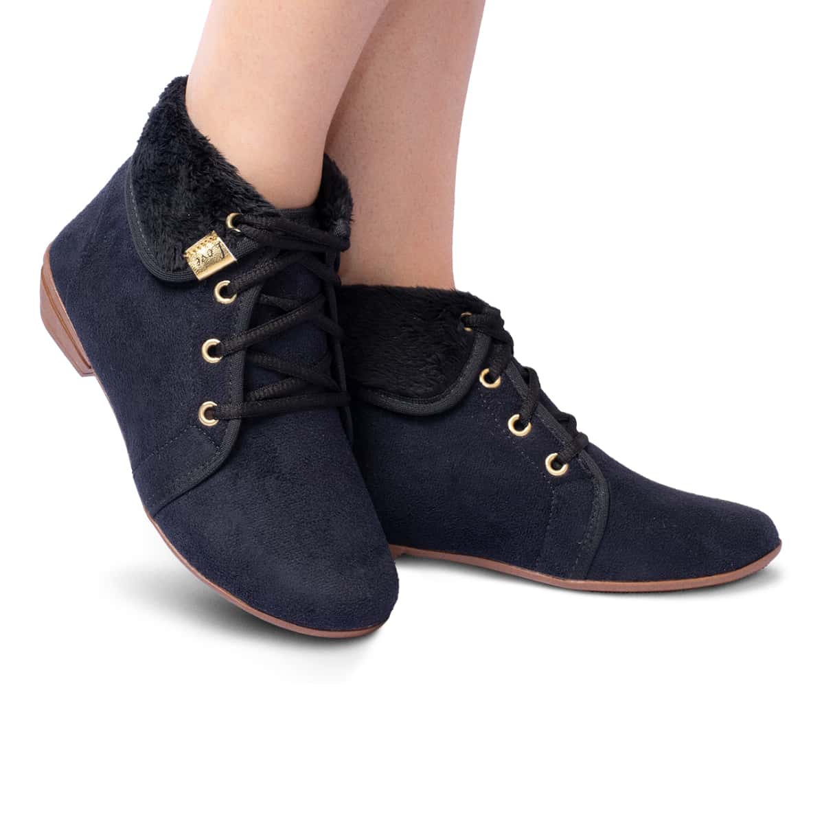 Women Fashion Boots - màu đen - Xem 1