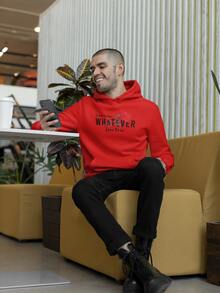 Men Sweatshirts - 紅色 - 查看 2