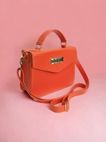 Women Shoulder Bags - 橘色 - 查看 1