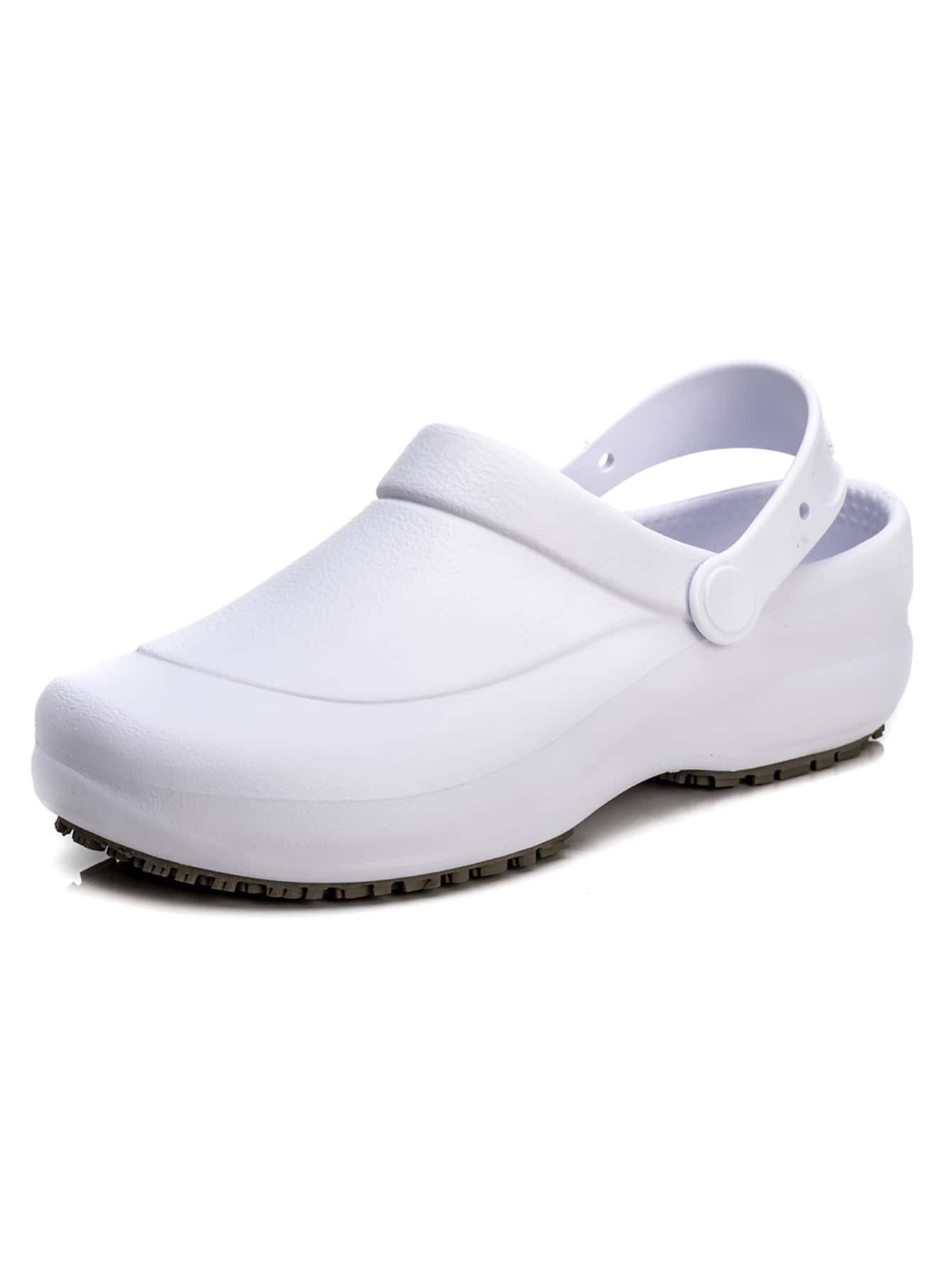 Women Work & Safety Shoes - White - View 1