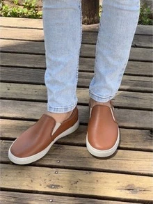 Men Sneakers - 駝色 - 查看 3
